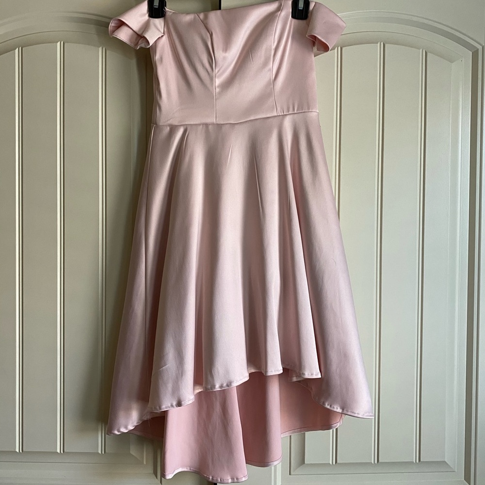 Light pink formal dress